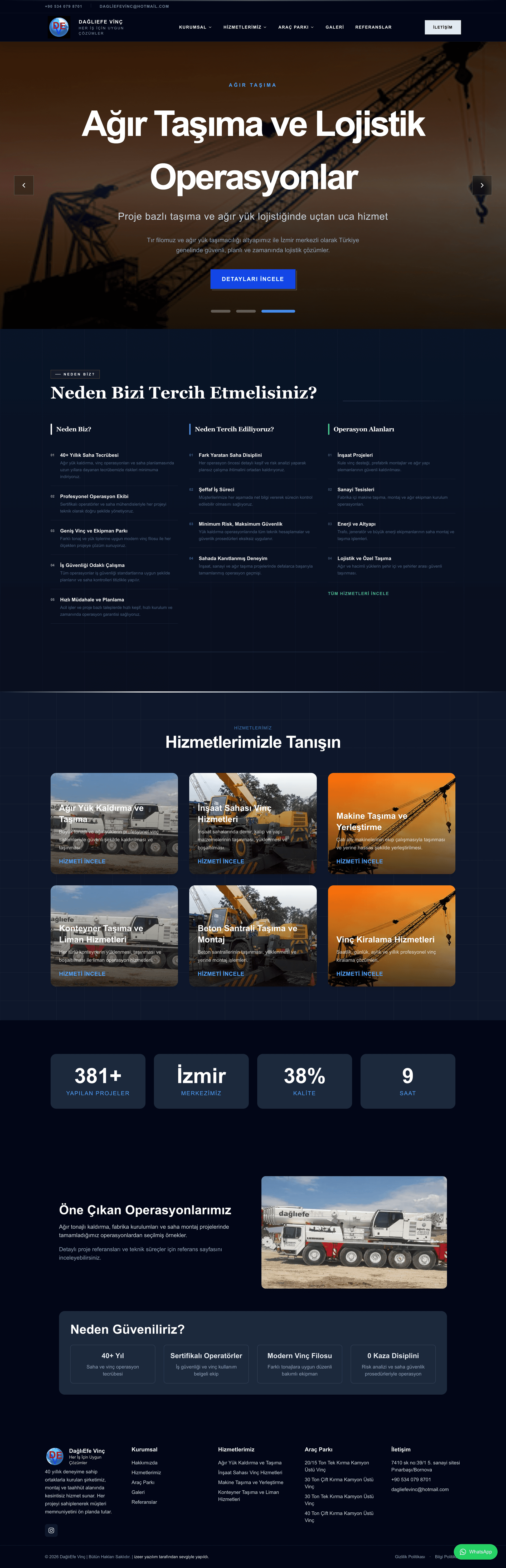 DağlıEfe Vinç Screenshot 1