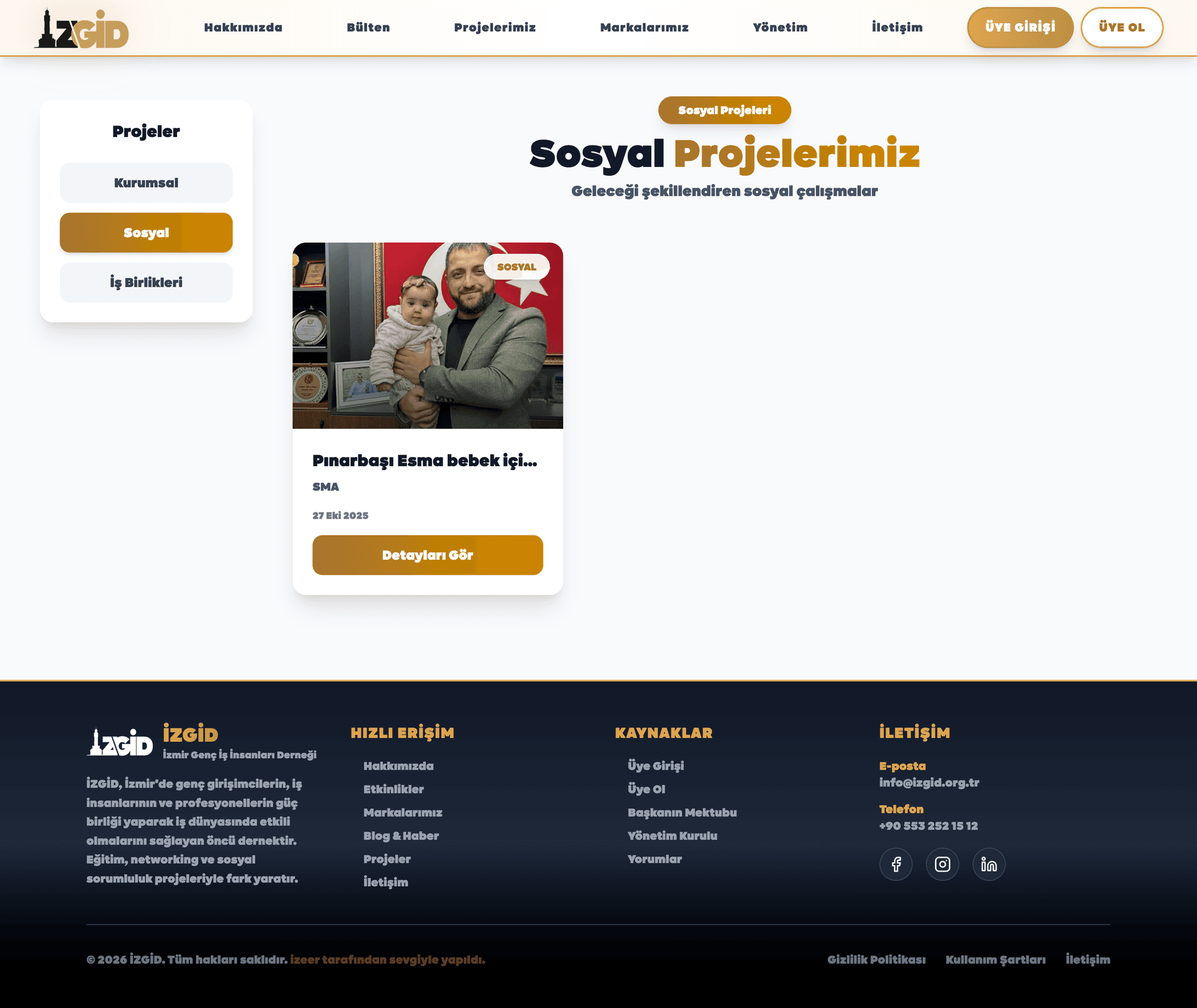 İZGİD — İzmir Genç İş İnsanları Derneği Screenshot 8